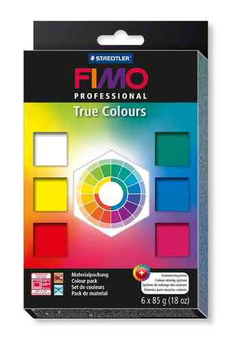 Fimo Professional - Kit de pâte à modeler "True colours"