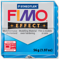 Pâte à modeler "Fimo Effect" - Transparent bleu