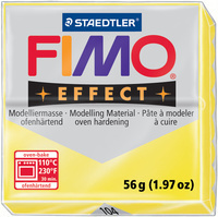 Pâte à modeler "Fimo Effect" - Transparent jaune
