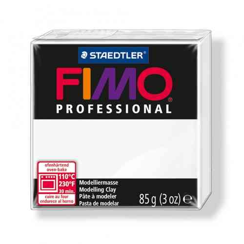 Pâte à modeler "Fimo Professional" - Blanc