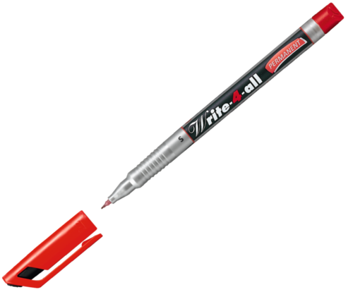 Marqueur permanent Write-4-all S, rouge
