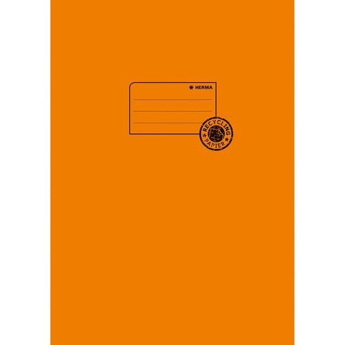 Protège-cahier, A4, en papier, orange