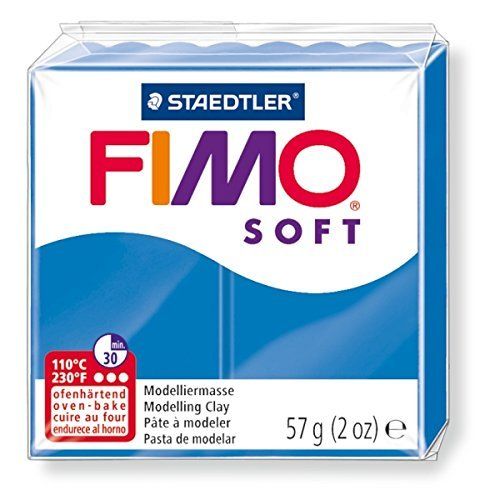 Pâte à modeler "Fimo Soft" - Bleu pacifique