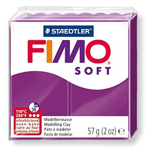 Pâte à modeler "Fimo Soft" - Pourpre