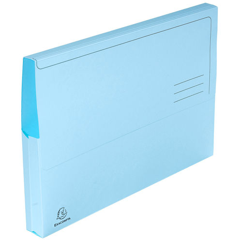 Pochette document Jura pastel, A4, bleu