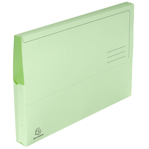 Pochette document Jura pastel, A4, vert