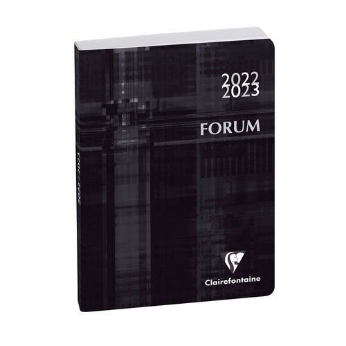 Agenda scolaire Forum Metric, 2022/2023 - Noir