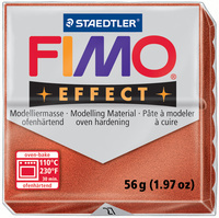 Pâte à modeler "Fimo Effect" - Metallique cuivre