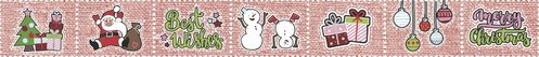 Ruban adhésif décoratif Stamps "Merry Christmas"