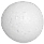 Boule de polystyrène - 30 mm - Blanc