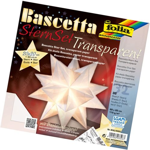 Papiers pour origami "Bascetta" - Blanc