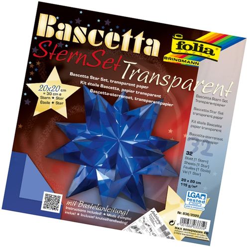 Papiers pour origami "Bascetta" - Bleu