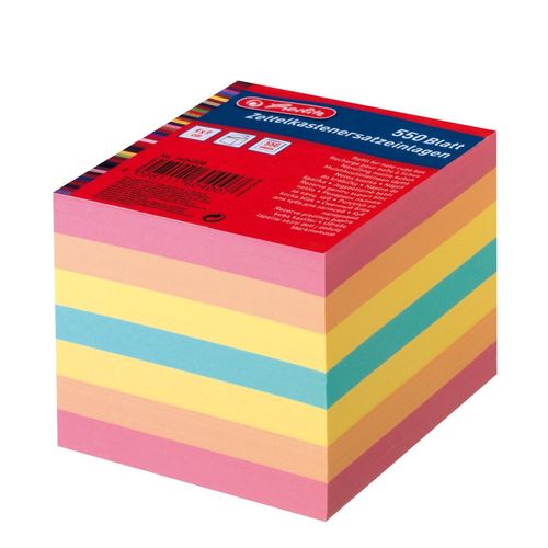 Recharge bloc cube - Coloré