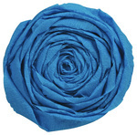 Papier crépon, (l)500 x (L)2.500 mm - Bleu turquoise