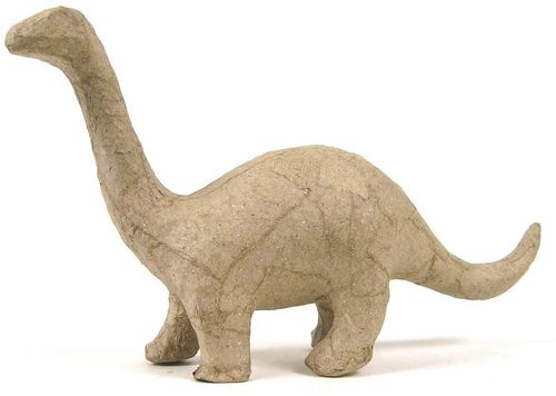 Support en papier mâché "Brontosaure", 100 mm