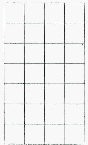 Symbole magnétique "carré" - 20 x 20 mm - Blanc