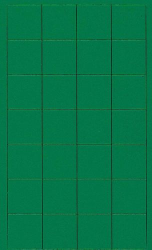 Symbole magnétique "carré" - 20 x 20 mm - Vert