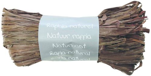 Raphia naturel - Chocolat