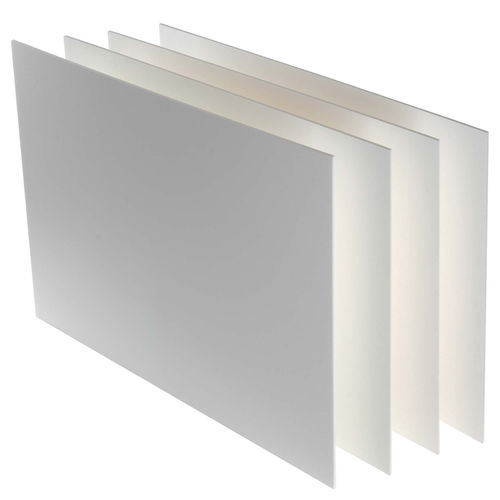 Carton plume, A3, épaisseur : 5 mm - Blanc