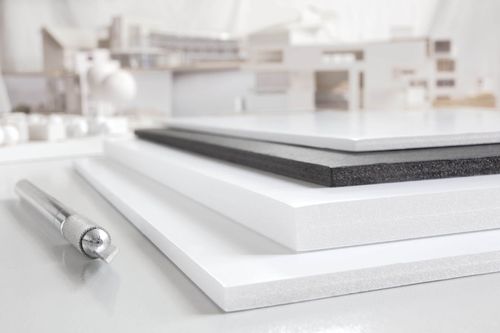 Carton plume "Foam Boards" 700 x 1.000 mm, 3 mm - Blanc