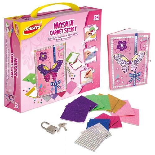 Kit créatif "Carnet secret Mosaix", malette