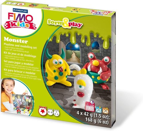 Fimo kids Kit de modelage Form & Play "Monstre"