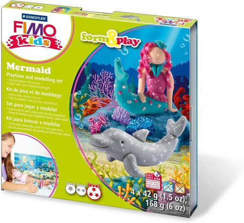 Fimo kids Kit de modelage Form & Play "Mermaid"