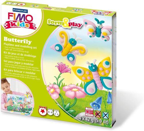 Fimo kids Kit de modelage Form & Play "Butterfly"