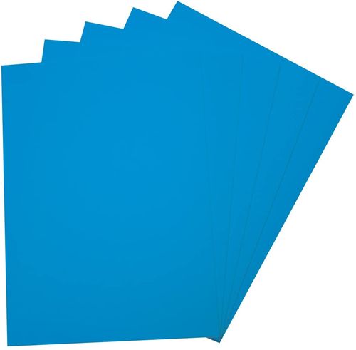 Caoutchouc mousse (L)200 x (H)290 mm - Bleu ciel