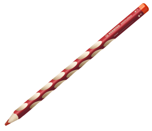 Crayon de couleur EASYcolors, pour droitiers - Rouge