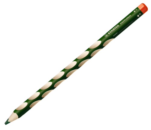 Crayon de couleur EASYcolors, pour droitiers - Vert