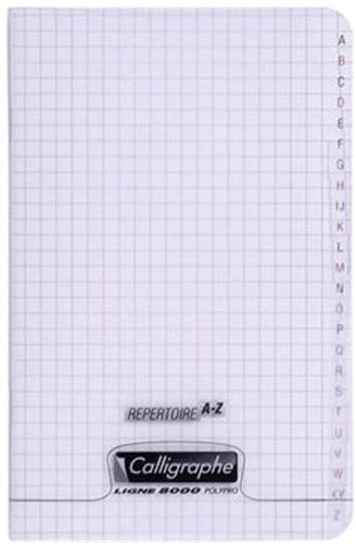 Répertoire - 110 x 170 mm - 96 pages - 5x5 - Incolore