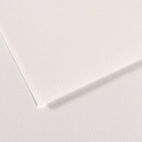 Papier dessin Mi-Teintes - 500 x 650 mm - Blanc