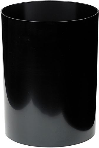 Corbeille à papier "Confort" - 16 litres - Noir