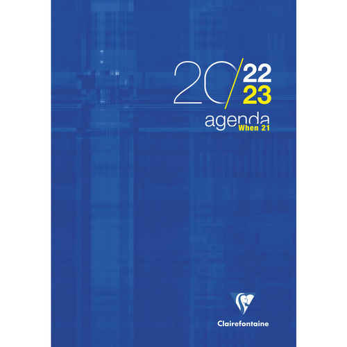 Agenda scolaire "When 21" - A4 - 2022/2023