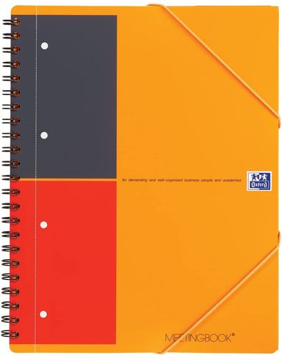 Cahier "Meetingbook" - A4+ - 160 pages - Ligné+marges