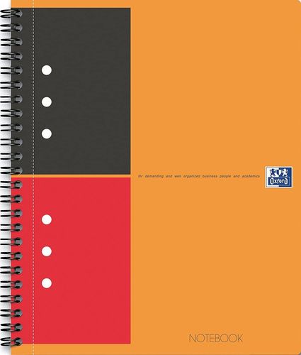 Cahier "Notebook" - A4+ - 160 pages - Ligné + marges