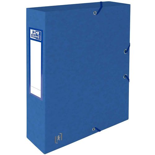 Boîte de classement Top File+, 24x32 cm, 60 mm - Bleu