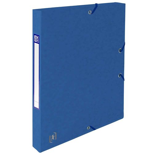 Boîte de classement Top File+, 24x32 cm, 25 mm - Bleu