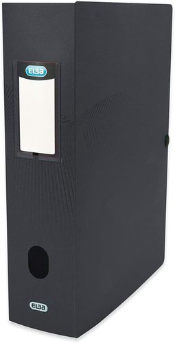 Boîte de classement "Osmose", 24x32 cm, 80 mm - Noir