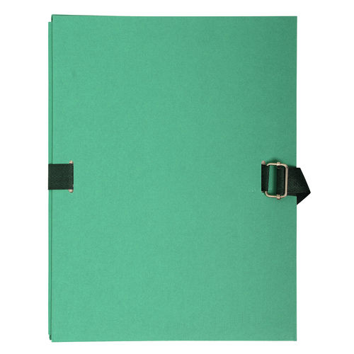 Chemise à dos extensible, carton - A4 - Vert clair