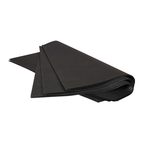Papier de soie - (l)500 x (H)750 mm - Noir