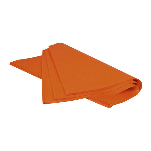 Papier de soie - (l)500 x (H)750 mm - Orange