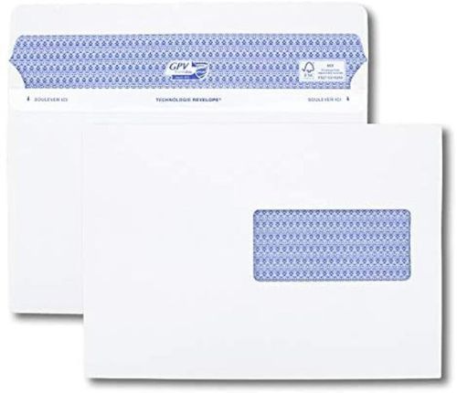 Enveloppes "Secure" C5 - Par 100 - Avec fenêtre