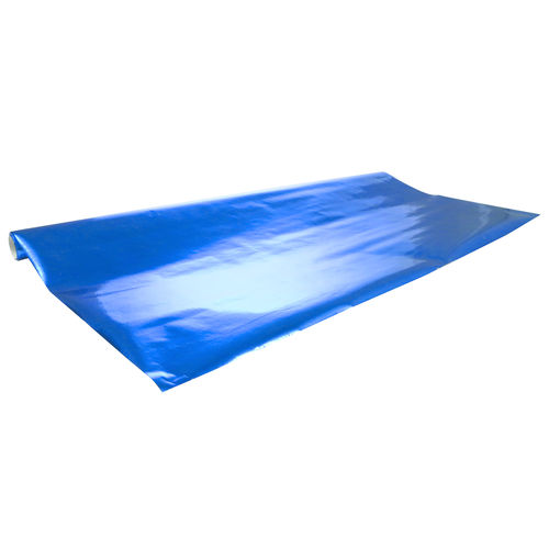 Feuille d'alu pour bricolage - 700 mm x 2 m - Bleu