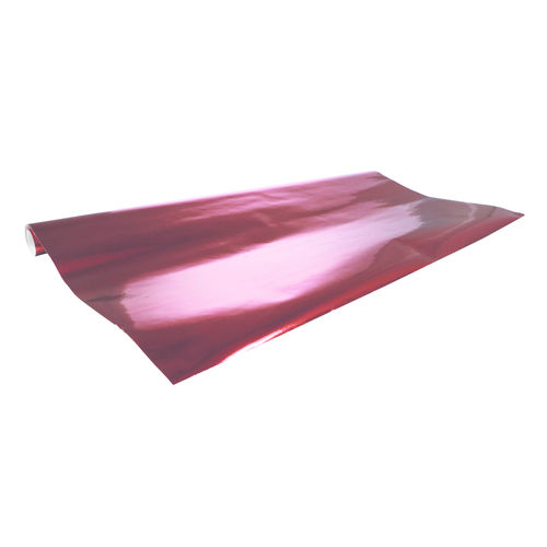 Feuille d'alu pour bricolage - 700 mm x 2 m - Rouge