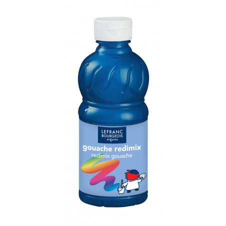 Gouache liquide "Redimix" - 250 ml - Bleu primaire