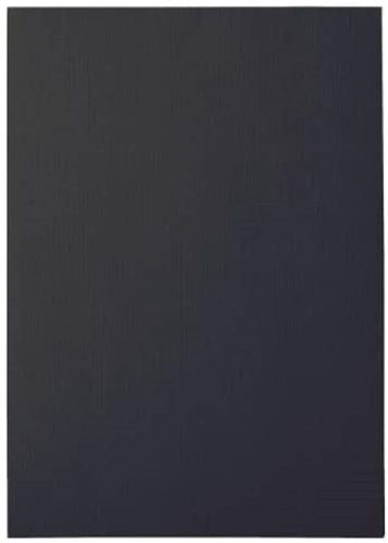 Couverture carton toilé - format A4 - Noir