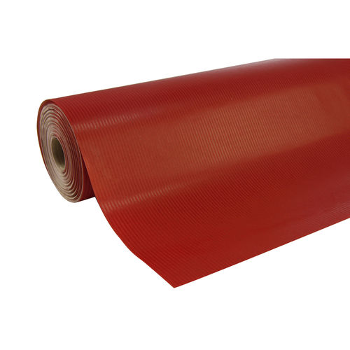 Papier cadeau kraft "Unicolor" - 50 m - Rouge