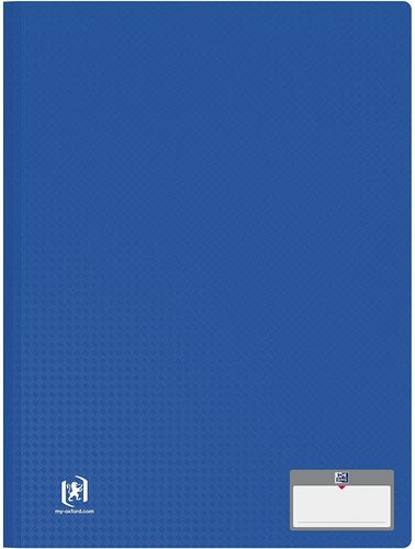 Protège-documents "Memphis", A4, 30 pochettes - Bleu